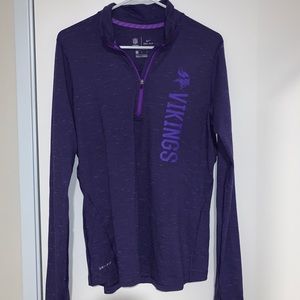 Vikings Nike Half Zip